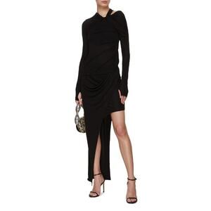 Helmut Lang Asymmetrical Slit Skirt